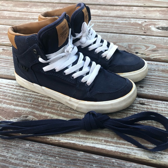 mens blue high tops
